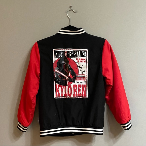 Kid’s Star Wars Kylo Ren Varsity Jacket, Size 9/10 - Picture 5 of 14